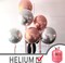6-Pack Metallic Silver 22" Large Round Foil Balloons – Giant 4D Mirror Ball Mylar Balloons for Graduation, Birthday, Engagement & Space-Themed Party Decorations (Silver-0214)